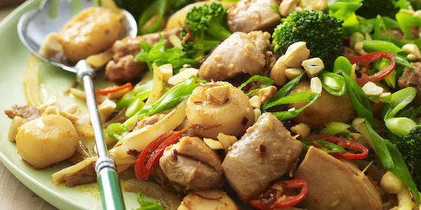Chicken with chestnuts