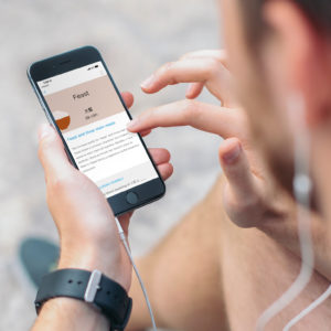 listen to a podcast lesson