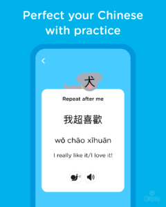 Talk Chineasy, the best app to learn Chinese