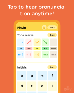Talk Chineasy, the best app to learn pinyin