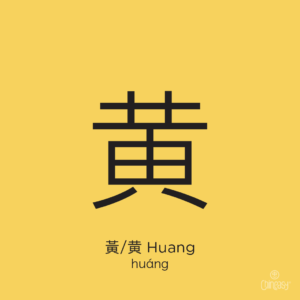 Chinese surname Huang